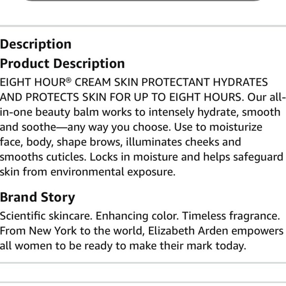 Elizabeth Arden Eight Hour Creme Intensive Moisturizing Body Treatment Lotion - Picture 4 of 6